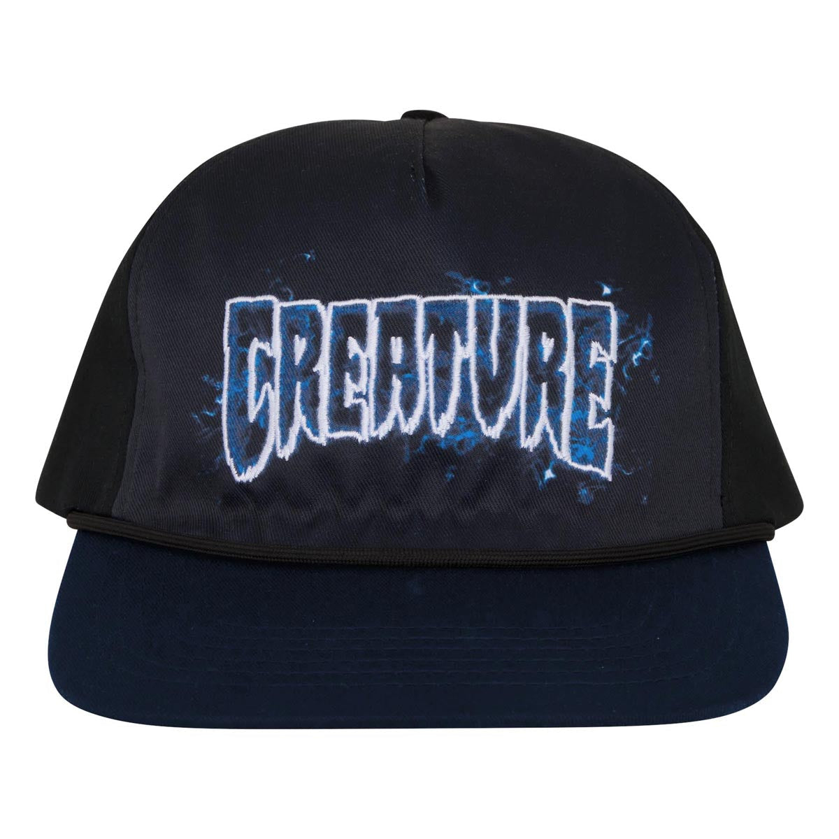 Creature Inferno Snapback Hat - Navy image 3