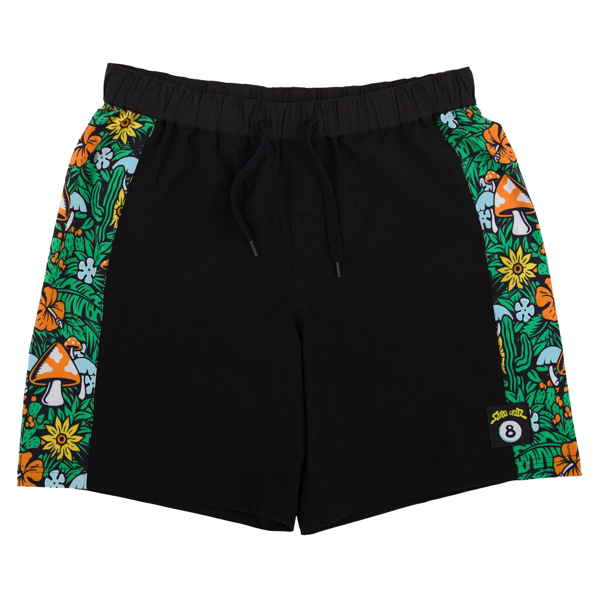 Santa Cruz Winkowski 8Baller Panel Boardshorts - Black image 1