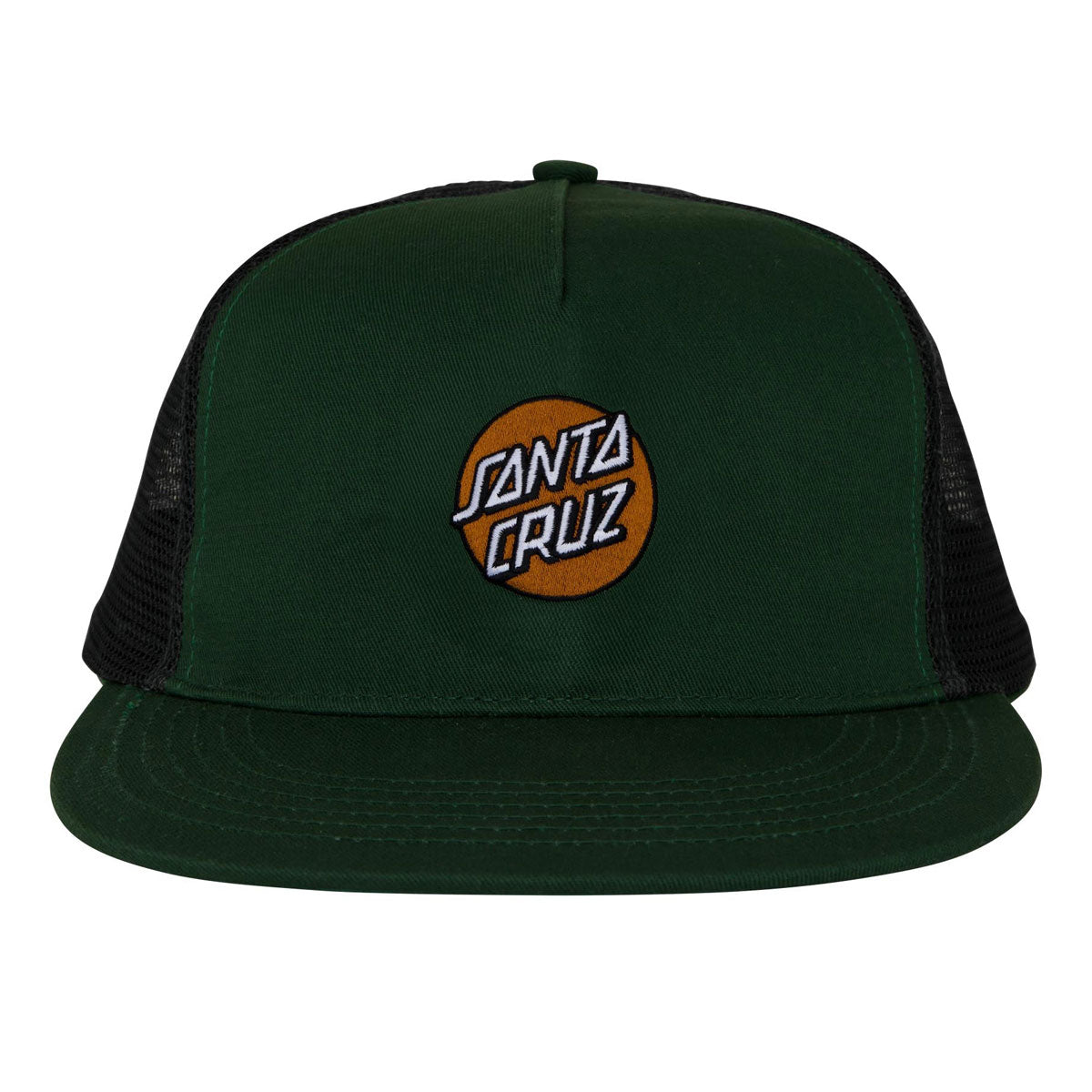 Santa Cruz Cruz Embroidered Trucker Hat - Tonal Forest image 2