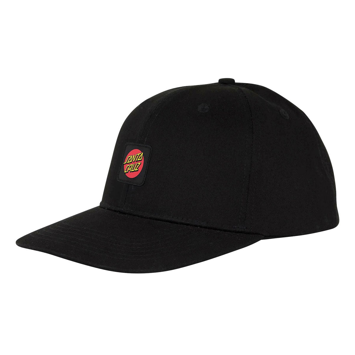 Santa Cruz Cruz Label Snapback Hat - Black image 1