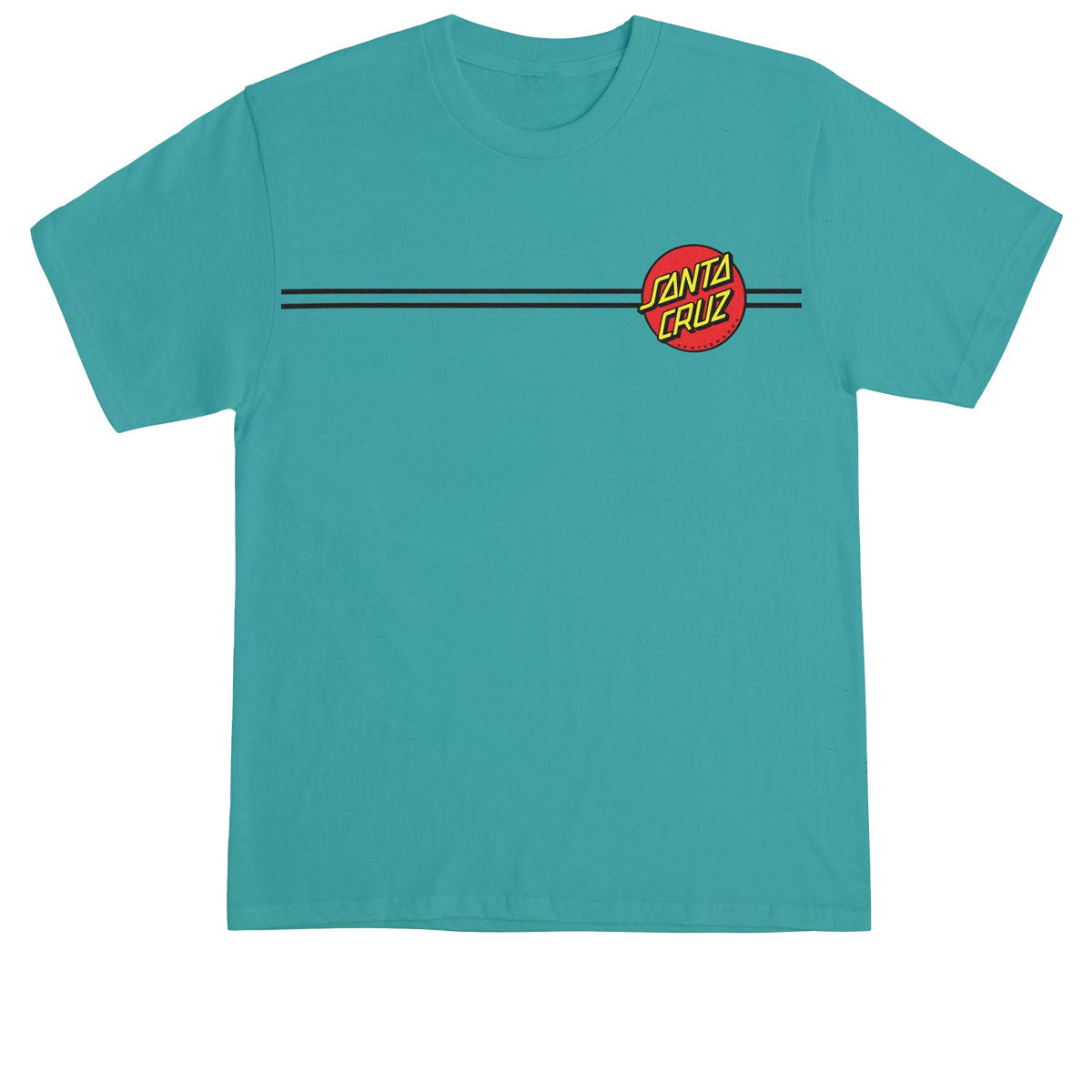 Santa Cruz Classic Dot T-Shirt - Jade Dome image 1