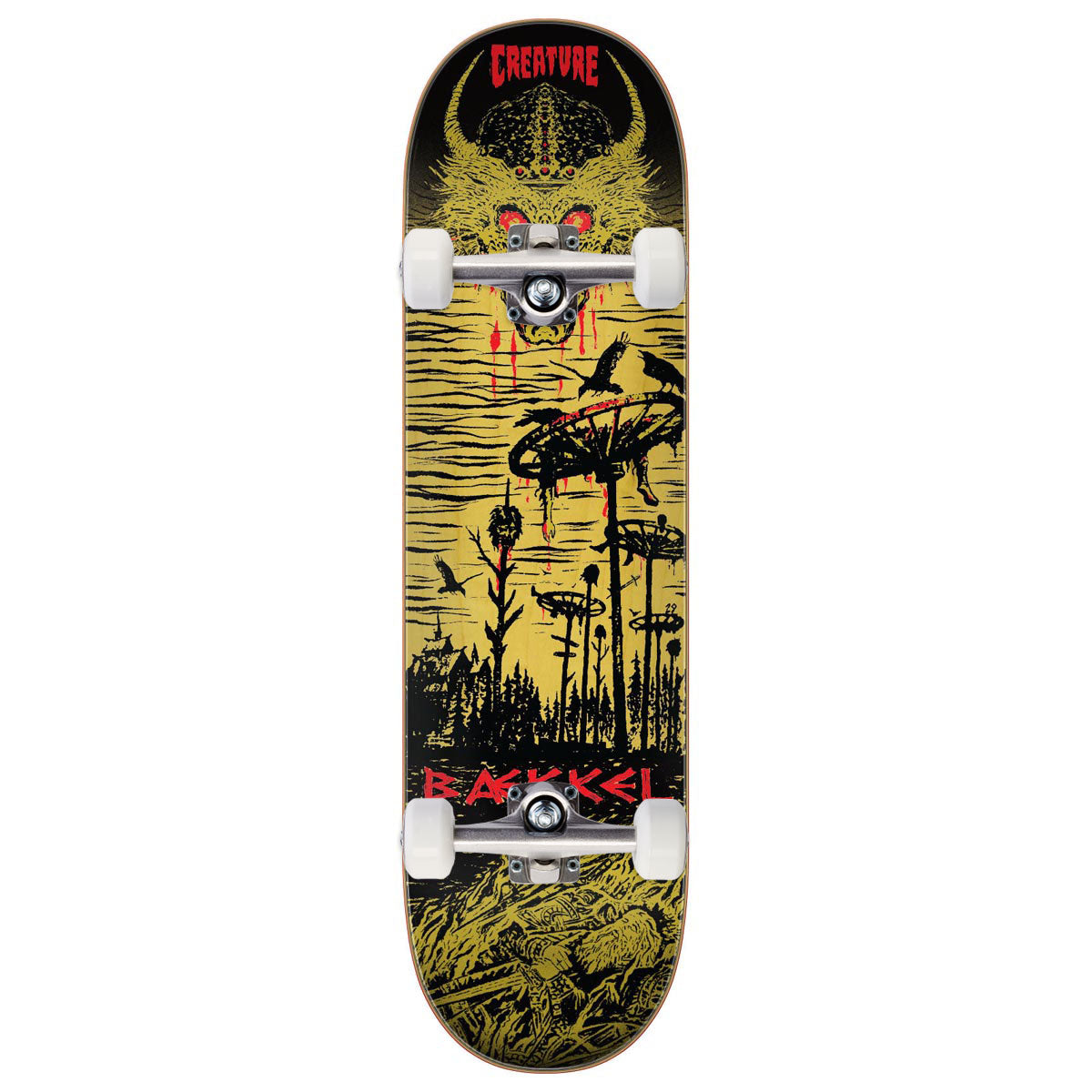 Creature Baekkel Wasteland Pro Skateboard Complete - 8.60