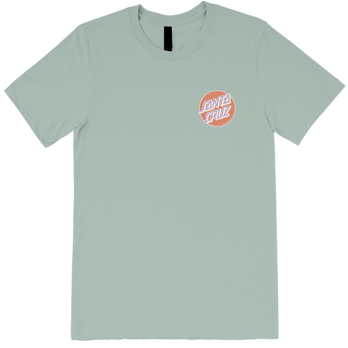 Santa Cruz Womens Other Dot Chest T-Shirt - Dusty Blue image 1