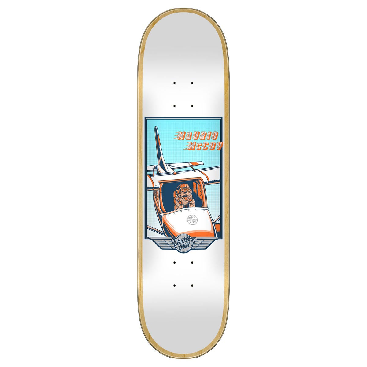 Santa Cruz McCoy Aviator VX Deck Skateboard Deck - 8.25