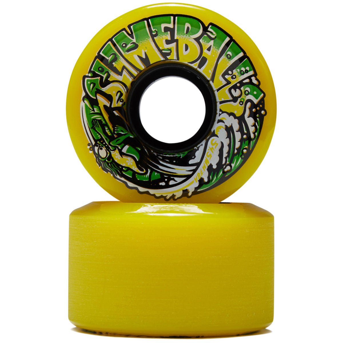 Slime Balls Surfer Mini OG 78a Skateboard Wheels - Yellow - 54.5mm image 2