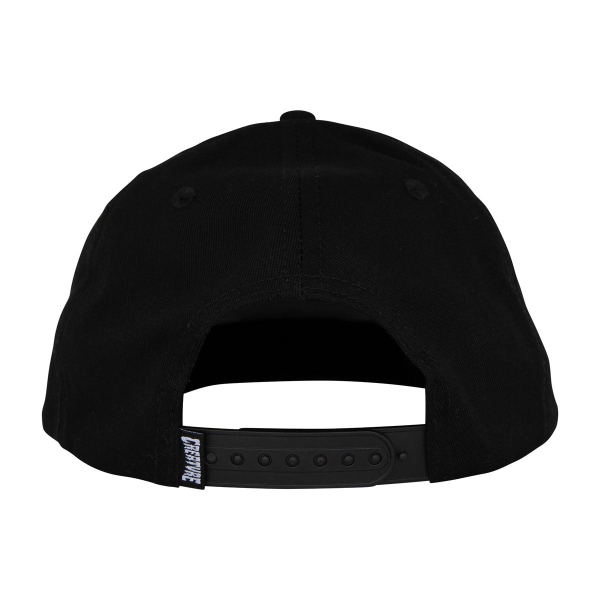 Creature Crash and Burn Snapback Hat - White/Black image 2