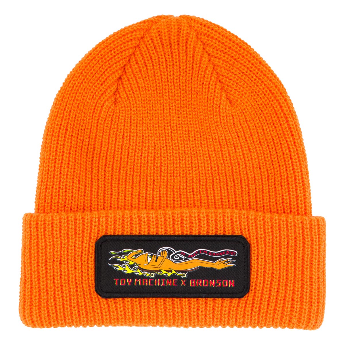 Bronson x Toy Machine Long Shoreman Beanie - Orange image 1