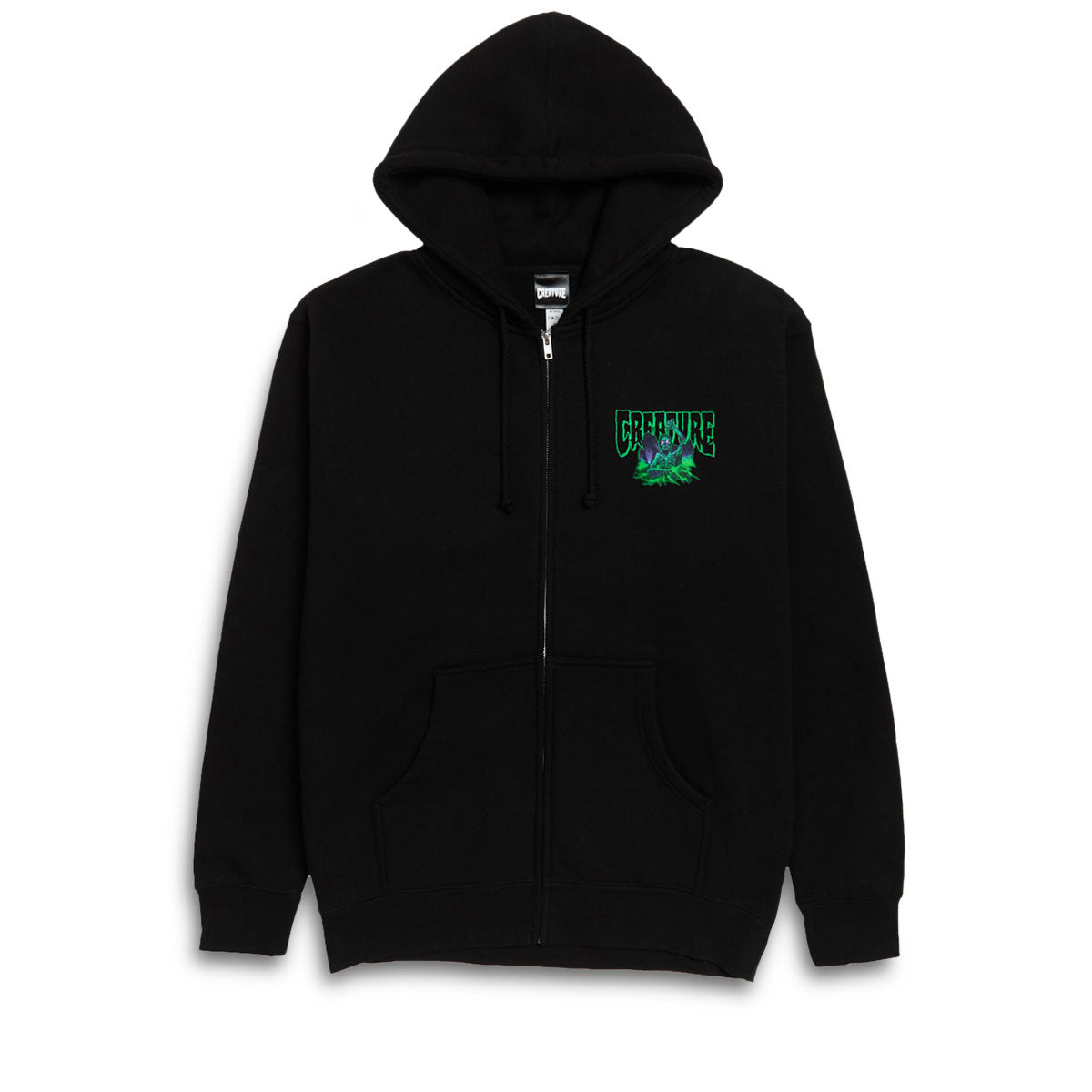 Creature Hellbound Zip Hoodie - Black image 1