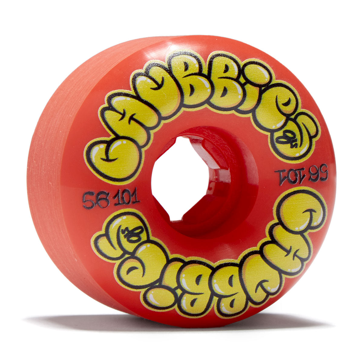 OJ Throw Ups Chubbies 101a Skateboard Wheels - Red - 56mm image 1
