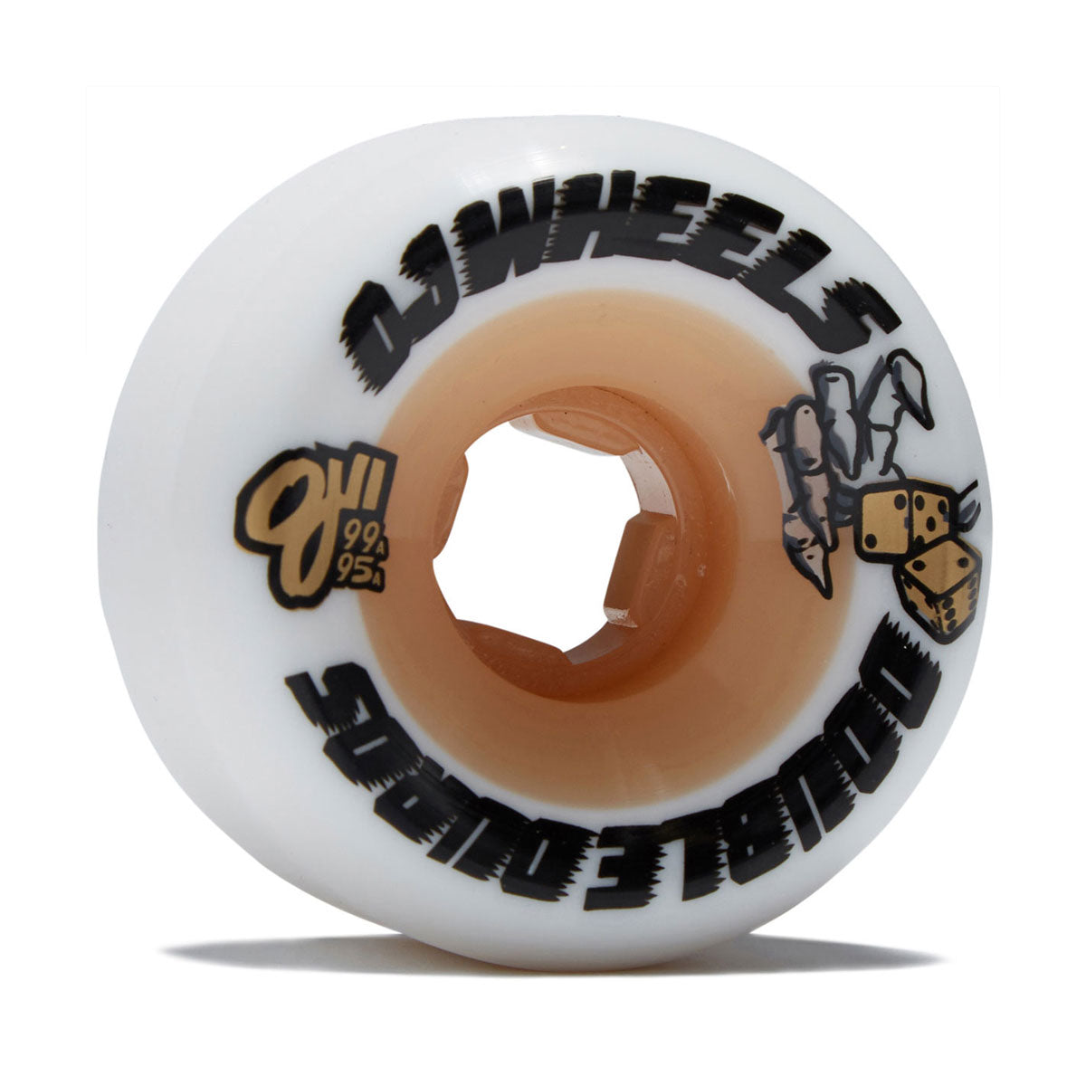 OJ Double Duro Mini Combo 99a/95a Skateboard Wheels - Gum - 58mm image 1