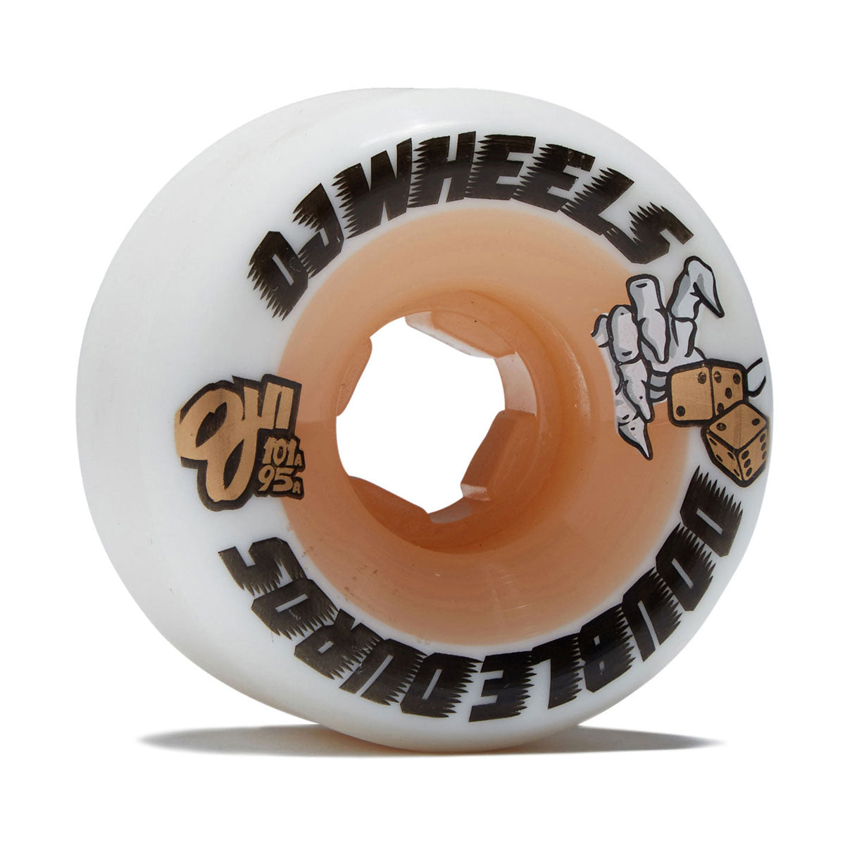 OJ Double Duro Mini Combo 101a/95a Skateboard Wheels - Gum - 54mm image 1