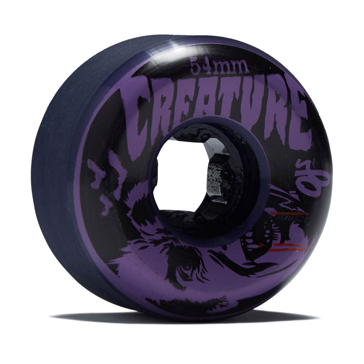 OJ How To Kill A Vampire Bloodsuckers 99a Skateboard Wheels - Purple - 54mm image 1