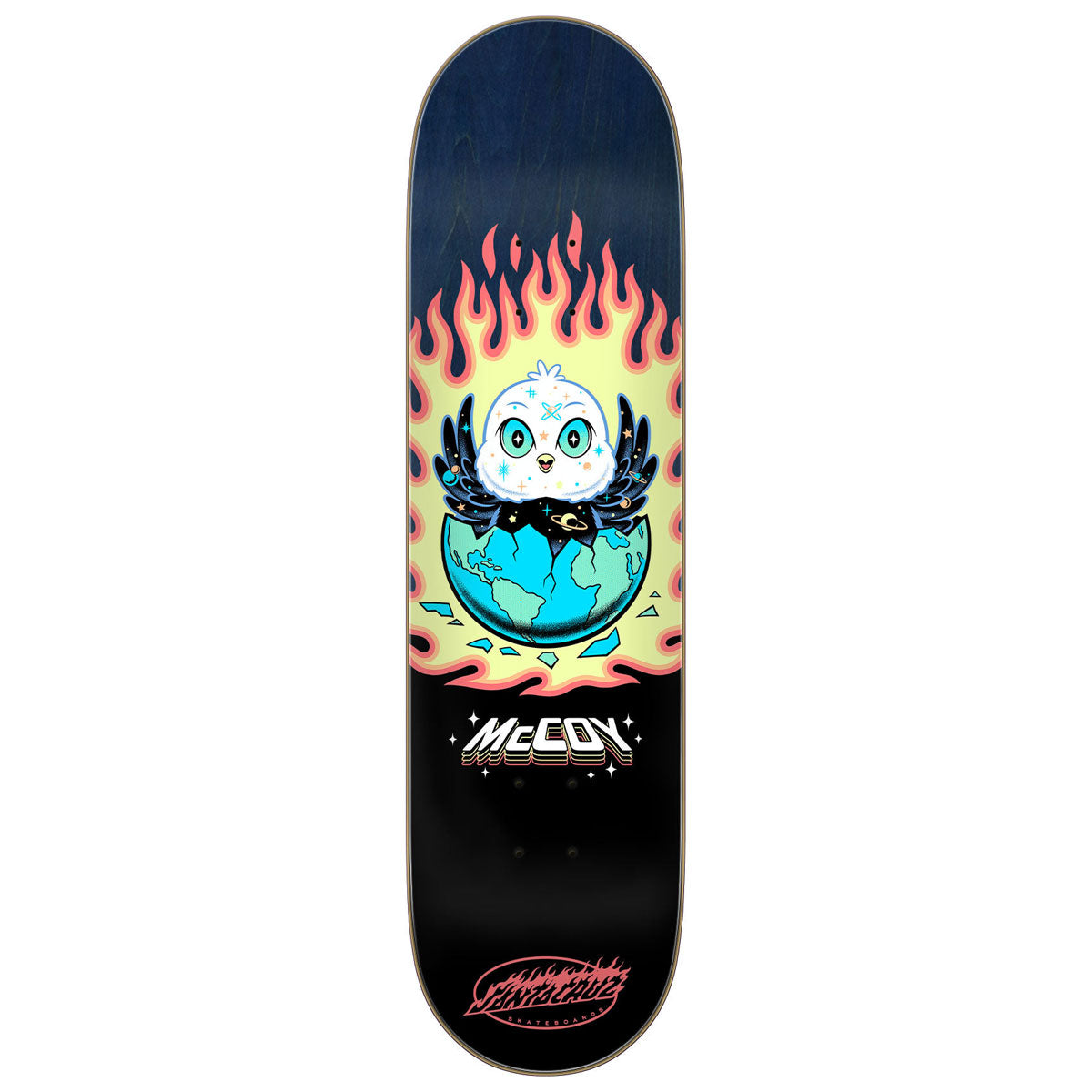 Santa Cruz McCoy Space Chick VX Skateboard Deck - 8.25