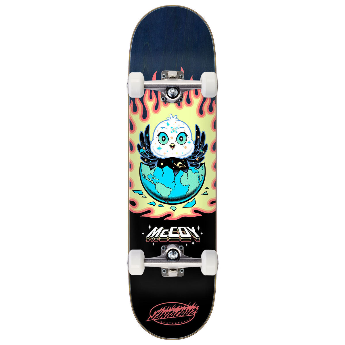 Santa Cruz McCoy Space Chick VX Skateboard Complete - 8.25