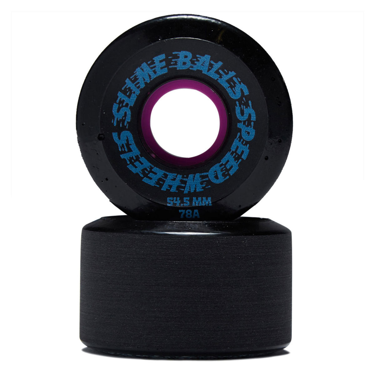 Slime Balls Brain Busters 3D OG Slime 78a Skateboard Wheels - Black - 55mm image 2