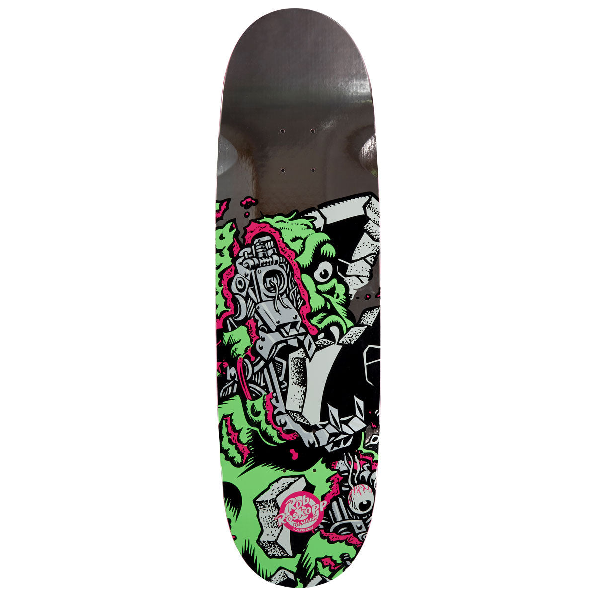 Santa Cruz Roskopp Macro VX Egg Deck Skateboard Deck - 9.00