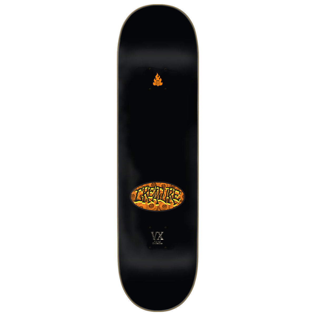 Creature Russell Crash And Burn Pro Skateboard Deck - 8.51