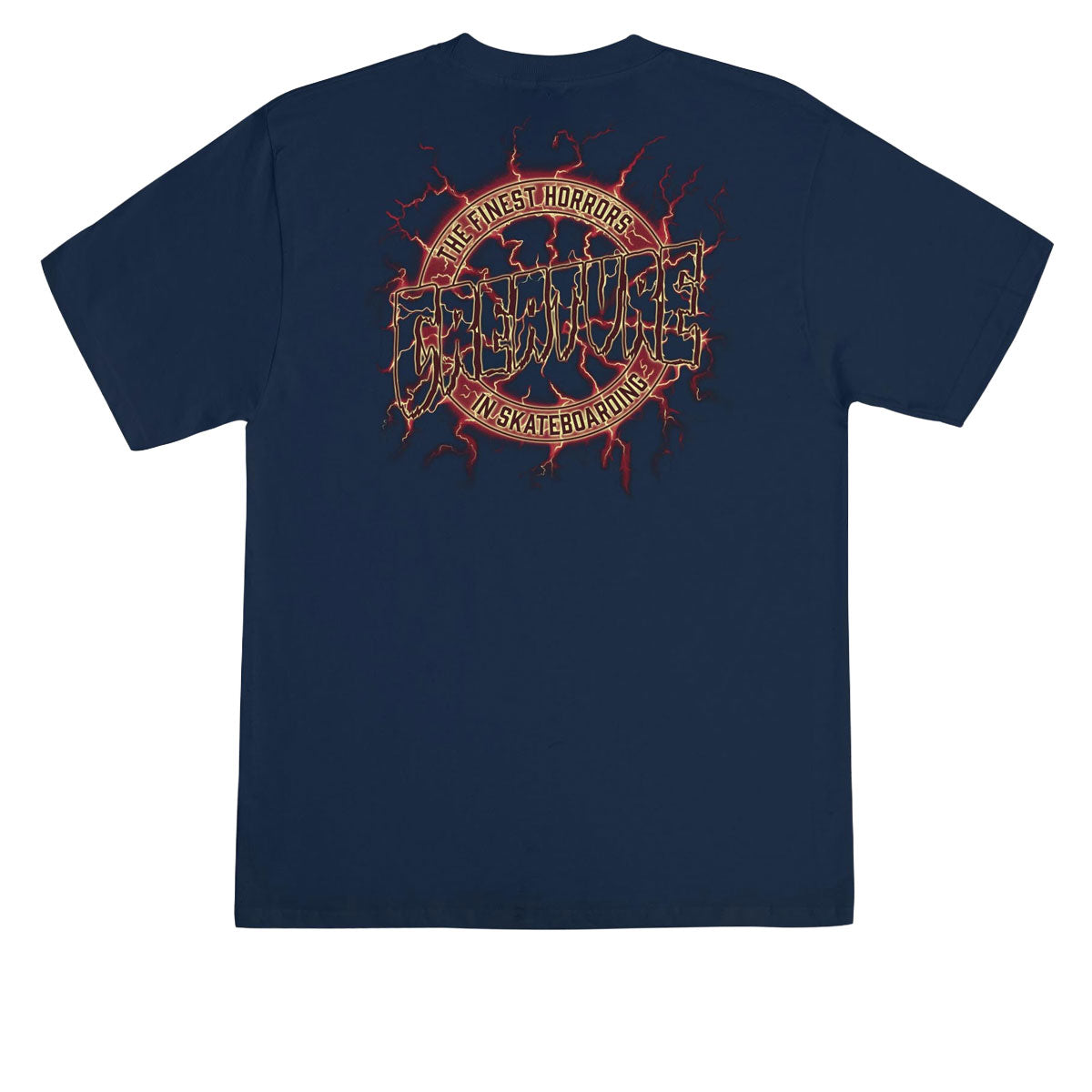 Creature Finest Strike T-Shirt - Navy image 1