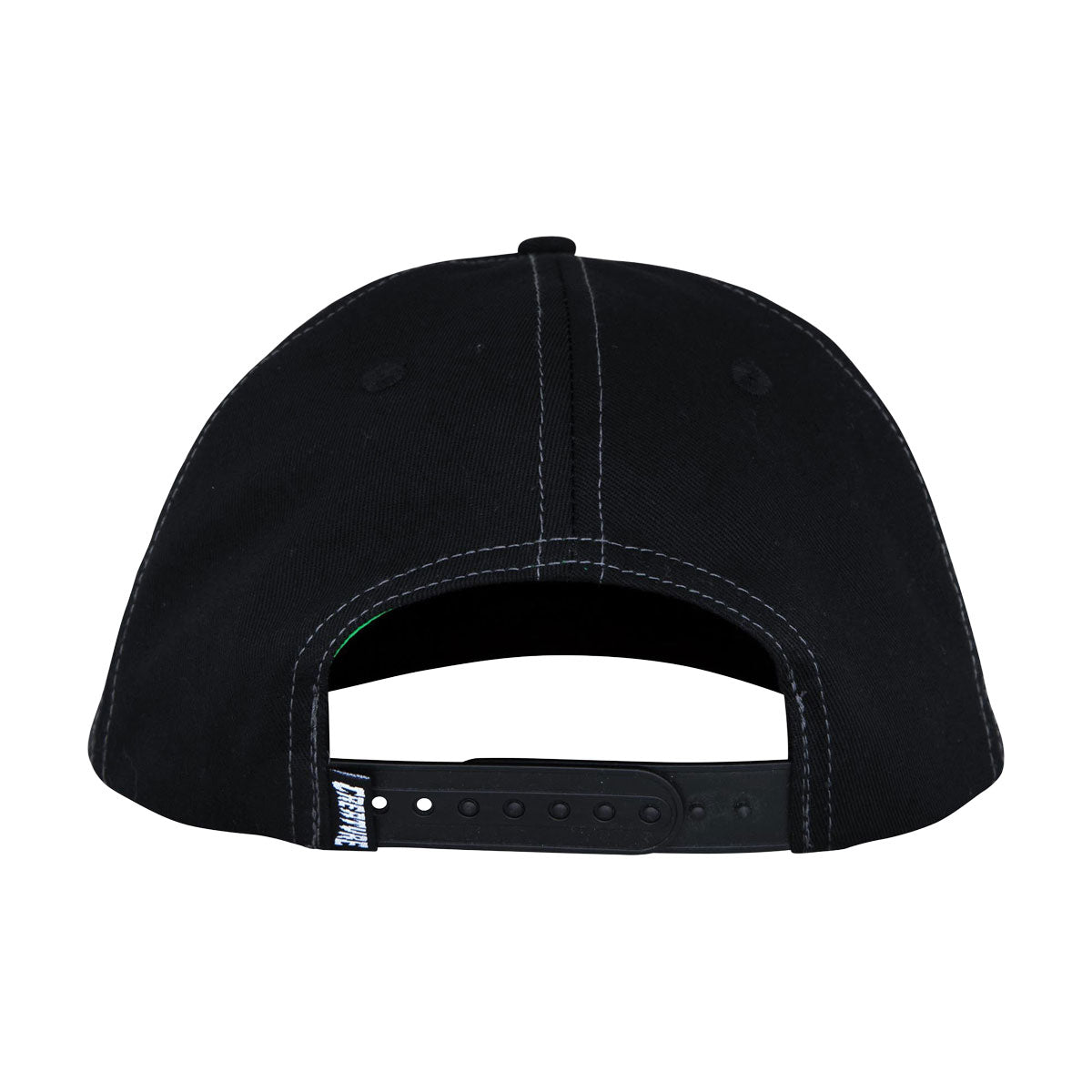 Creature Hesher Flame Snapback Hat - Black image 2