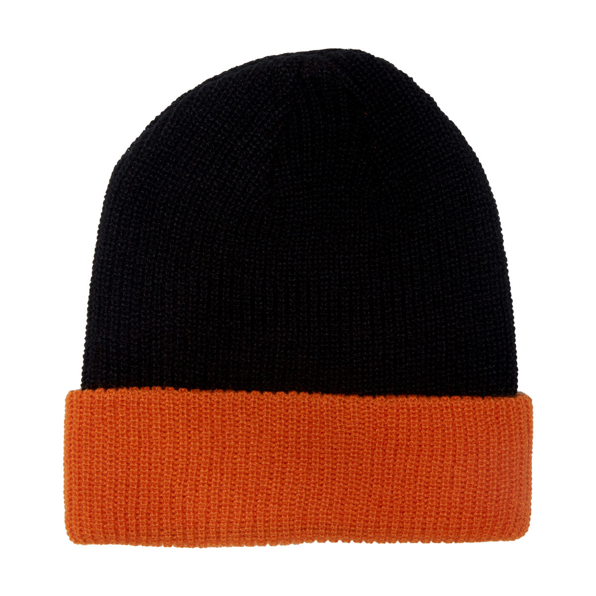 Creature Bonehead Label Long Shoreman Beanie - Black/Orange image 2