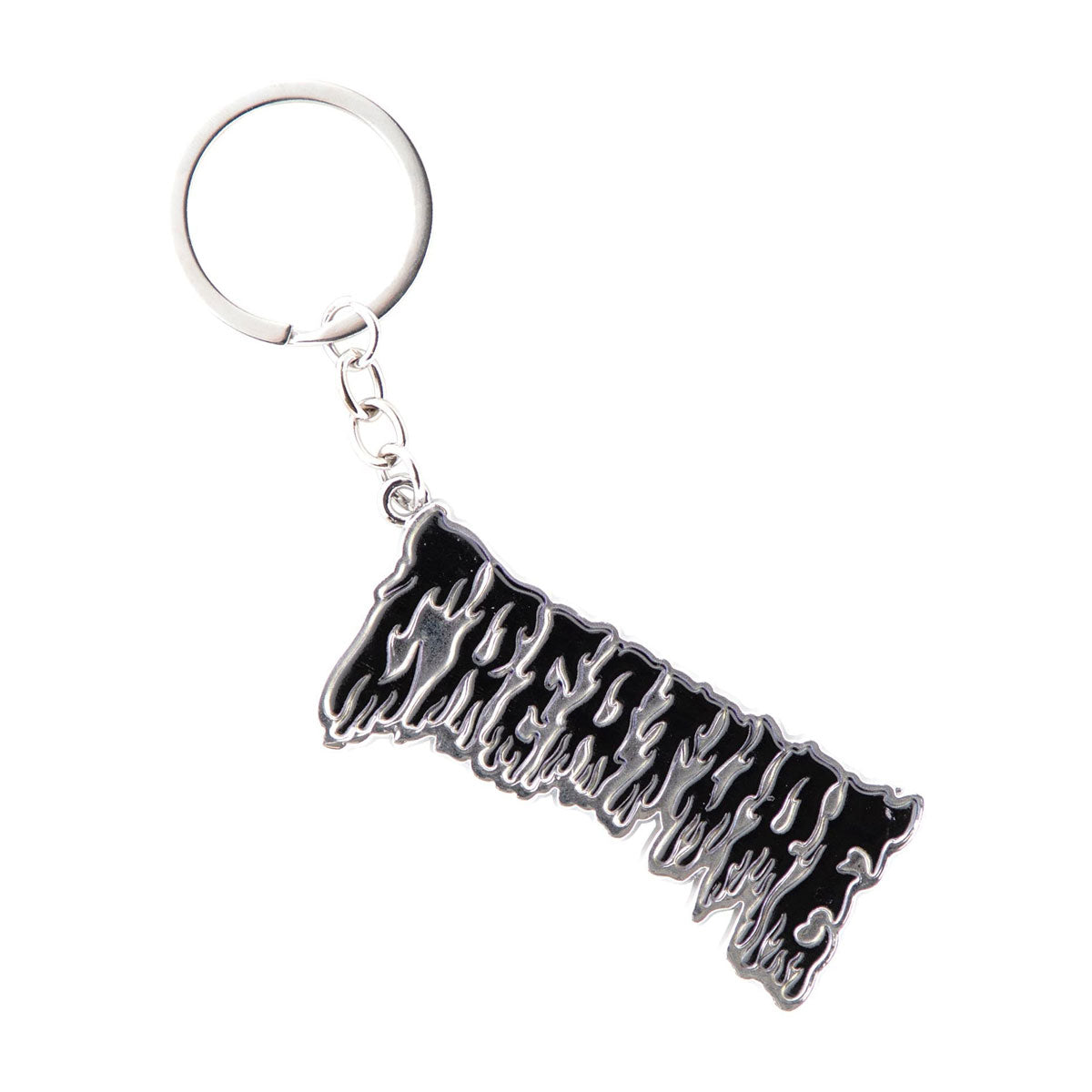 Creature Hesher Flame Keychain - Silver image 1