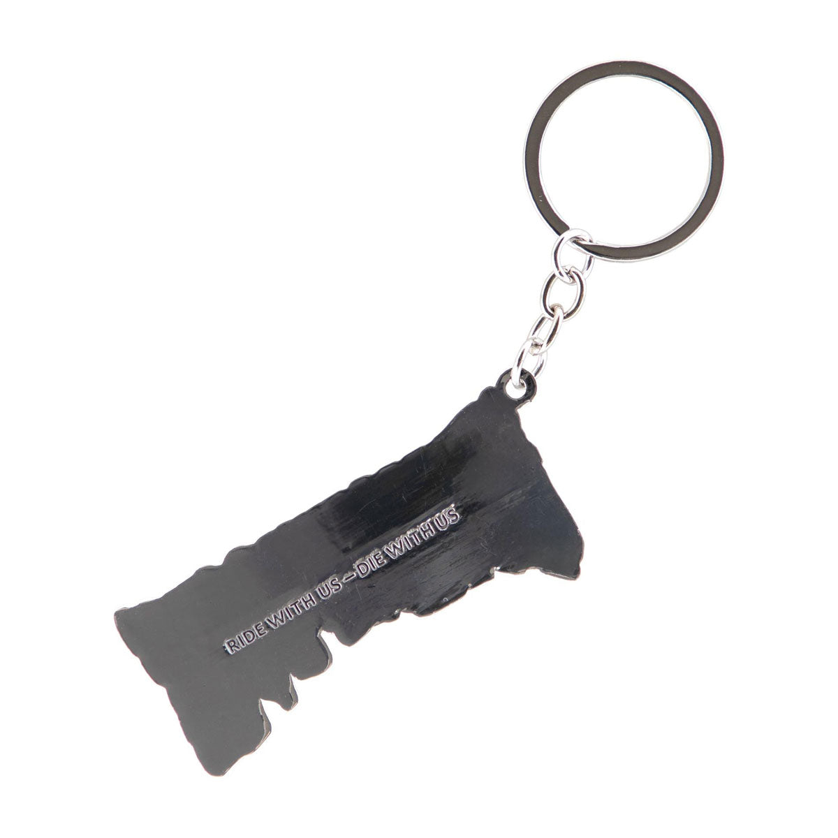Creature Hesher Flame Keychain - Silver image 2