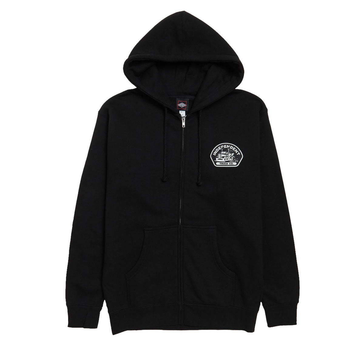 Independent Trucking Zip Hoodie - Black image 1