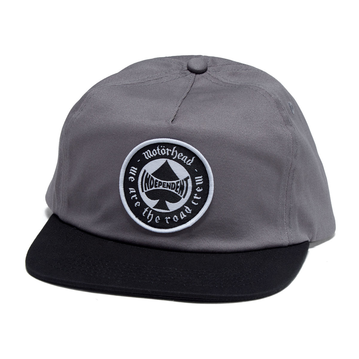 Independent x Motörhead Spade Snapback Hat - Charcoal/Black image 1
