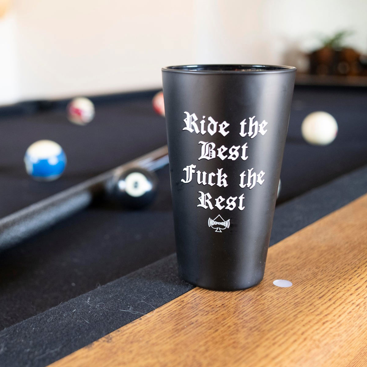 Independent x Motörhead Warpig Pint Glass - Black image 3