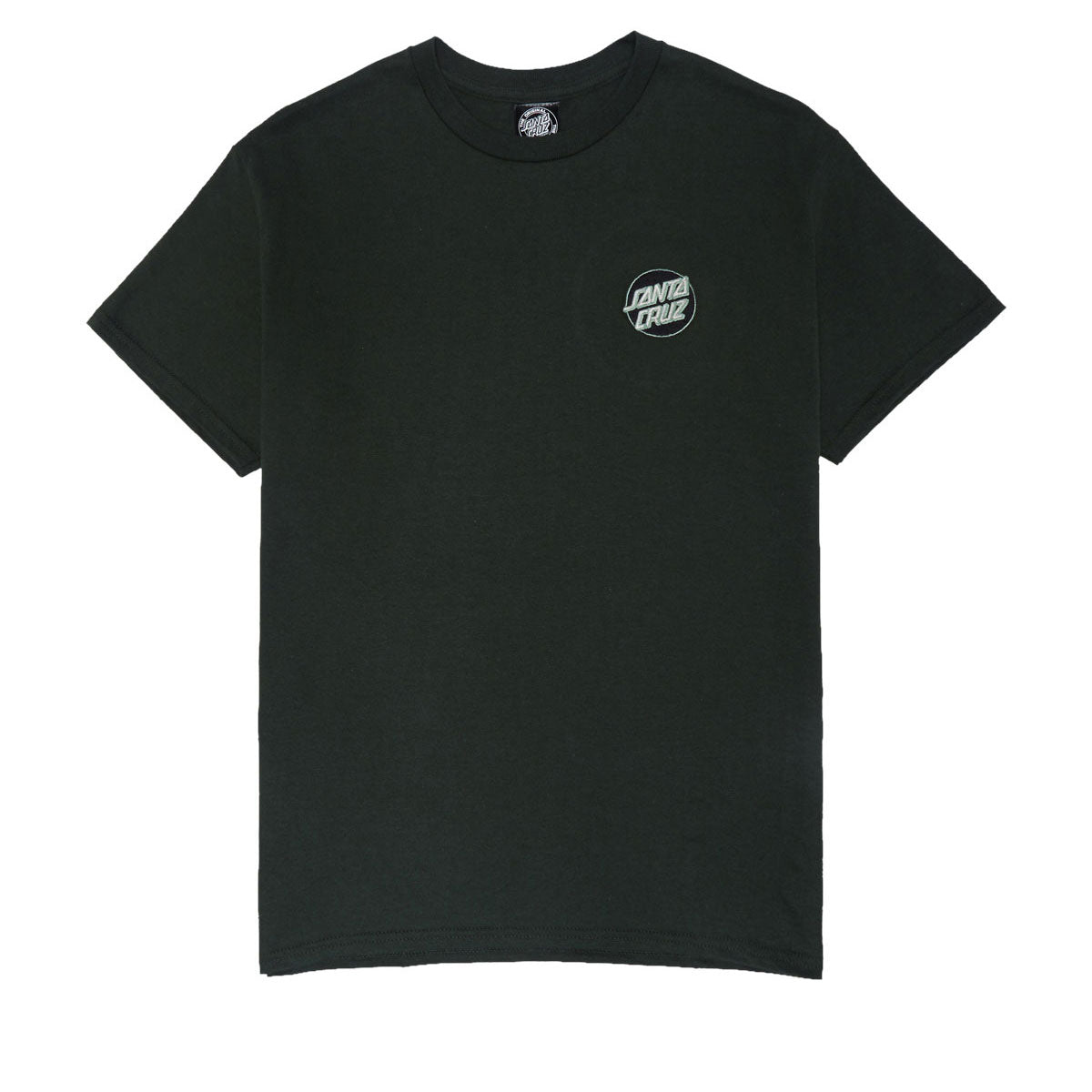 Santa Cruz Cruz Embroidered T-Shirt - Forest/Black/Green image 1