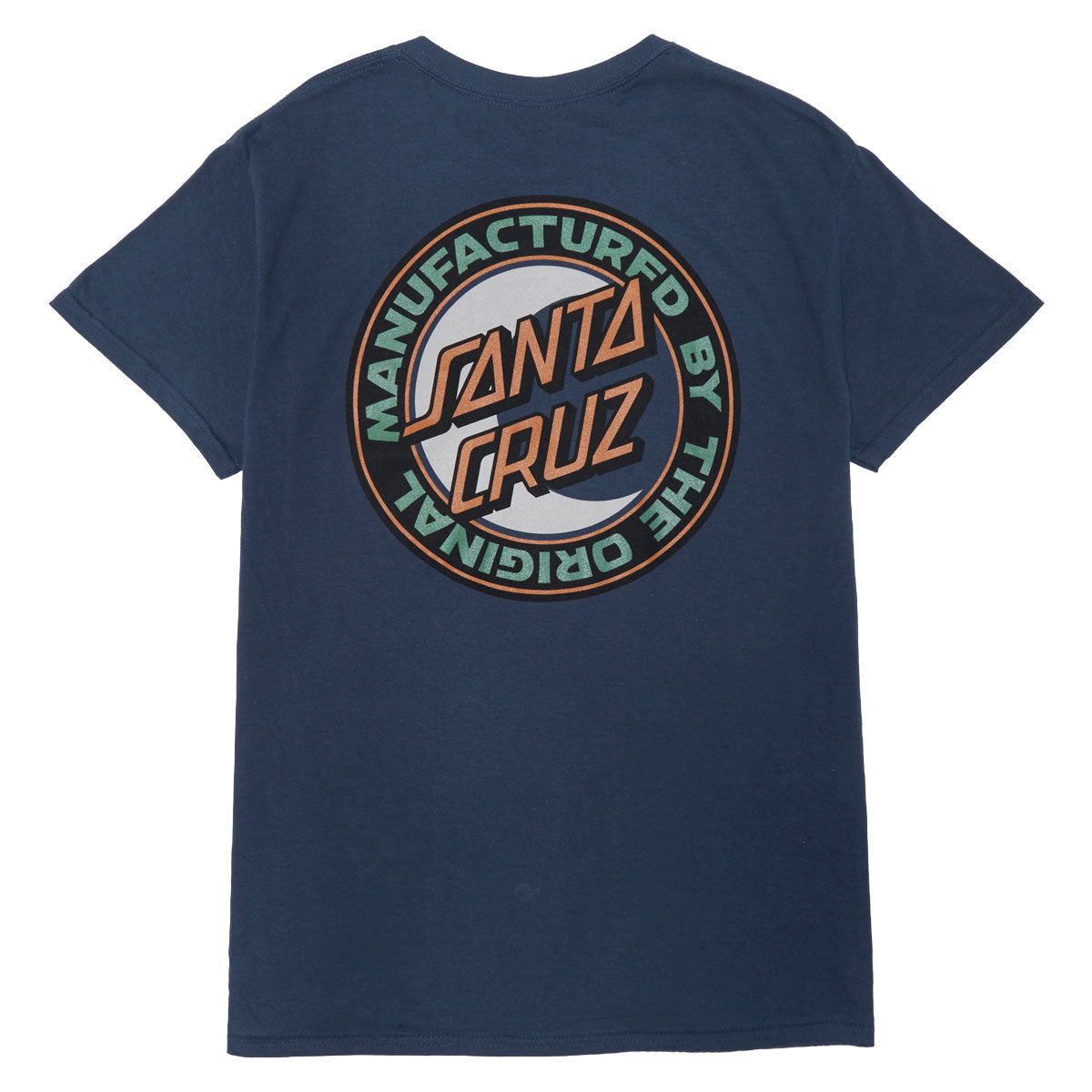 Santa Cruz MFG Moon Dot T-Shirt - Blue Dusk image 1