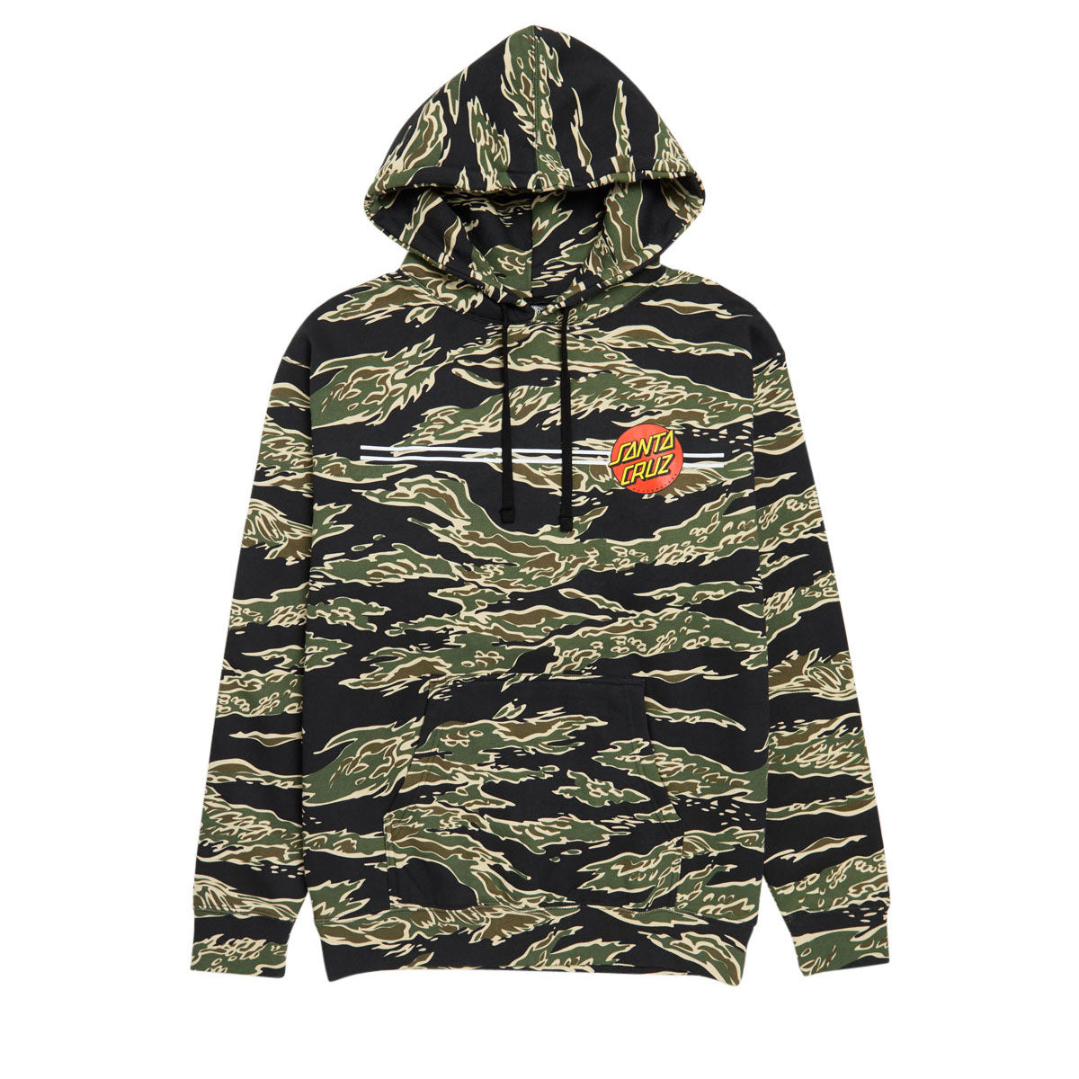 Santa Cruz Classic Dot Hoodie - Tiger Camo image 1