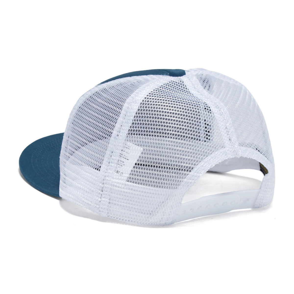 Santa Cruz Cruz Embroidered Trucker Hat - Harbor Blue/White image 2