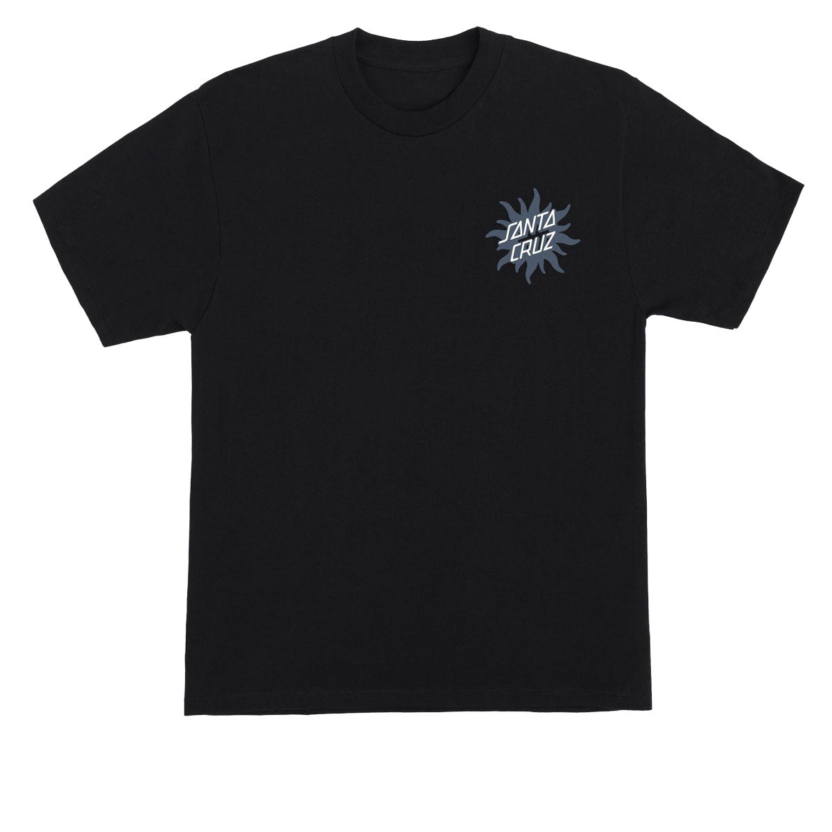 Santa Cruz Strange Check Dot T-Shirt - Black image 2