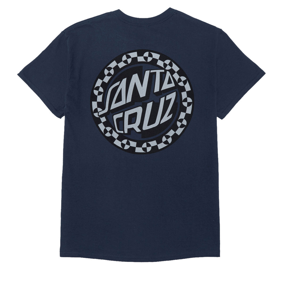 Santa Cruz Malba Crash Dot T-Shirt - Blue Dusk image 1