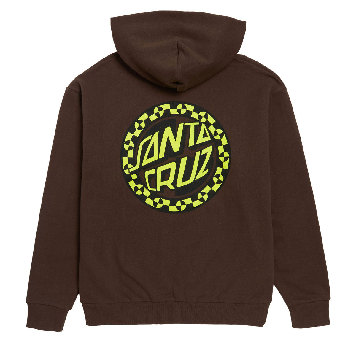 Santa Cruz Malba Crash Dot Hoodie - Brown image 2