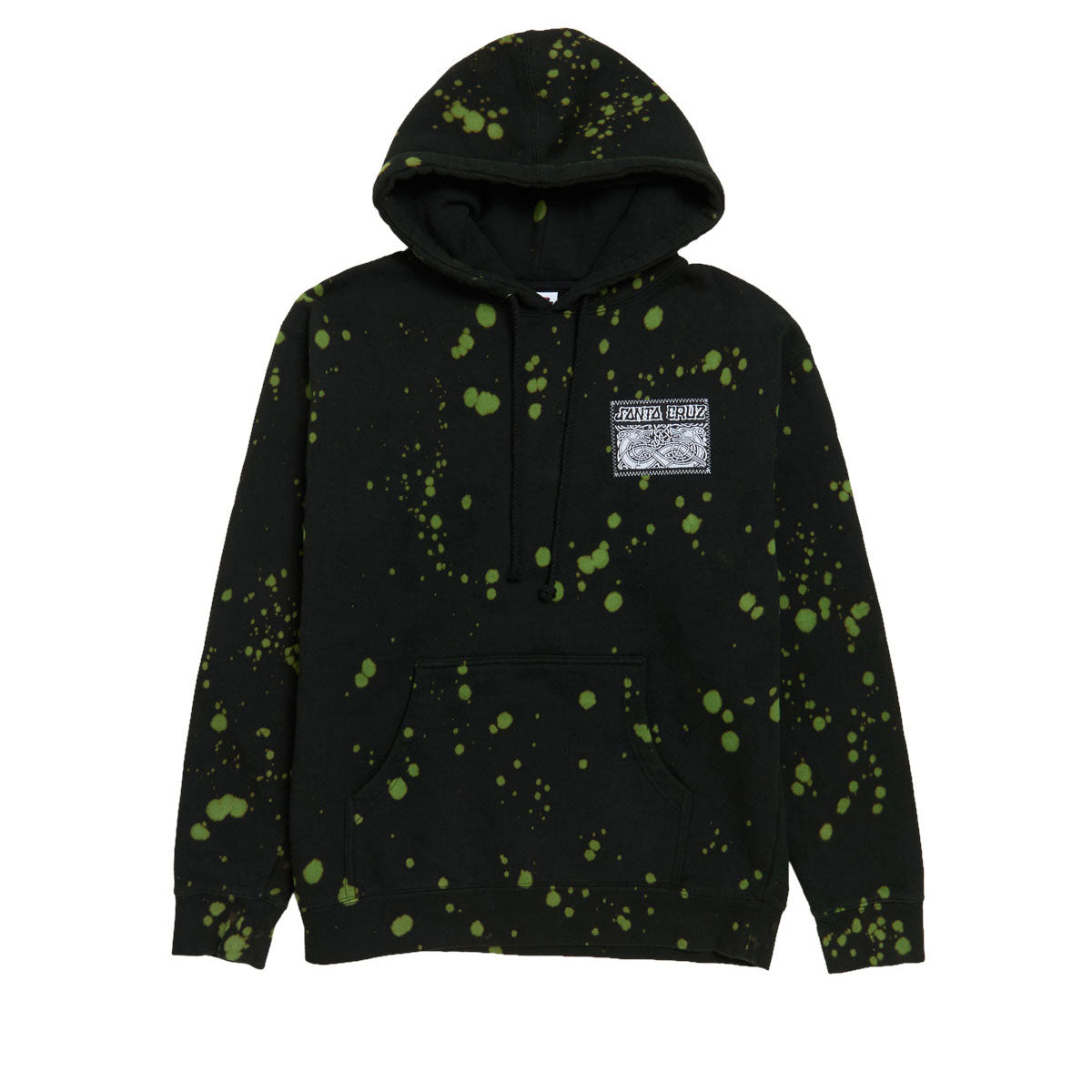 Santa Cruz Dressen Celtic Dogs Hoodie - Black Toxic Splatter image 1