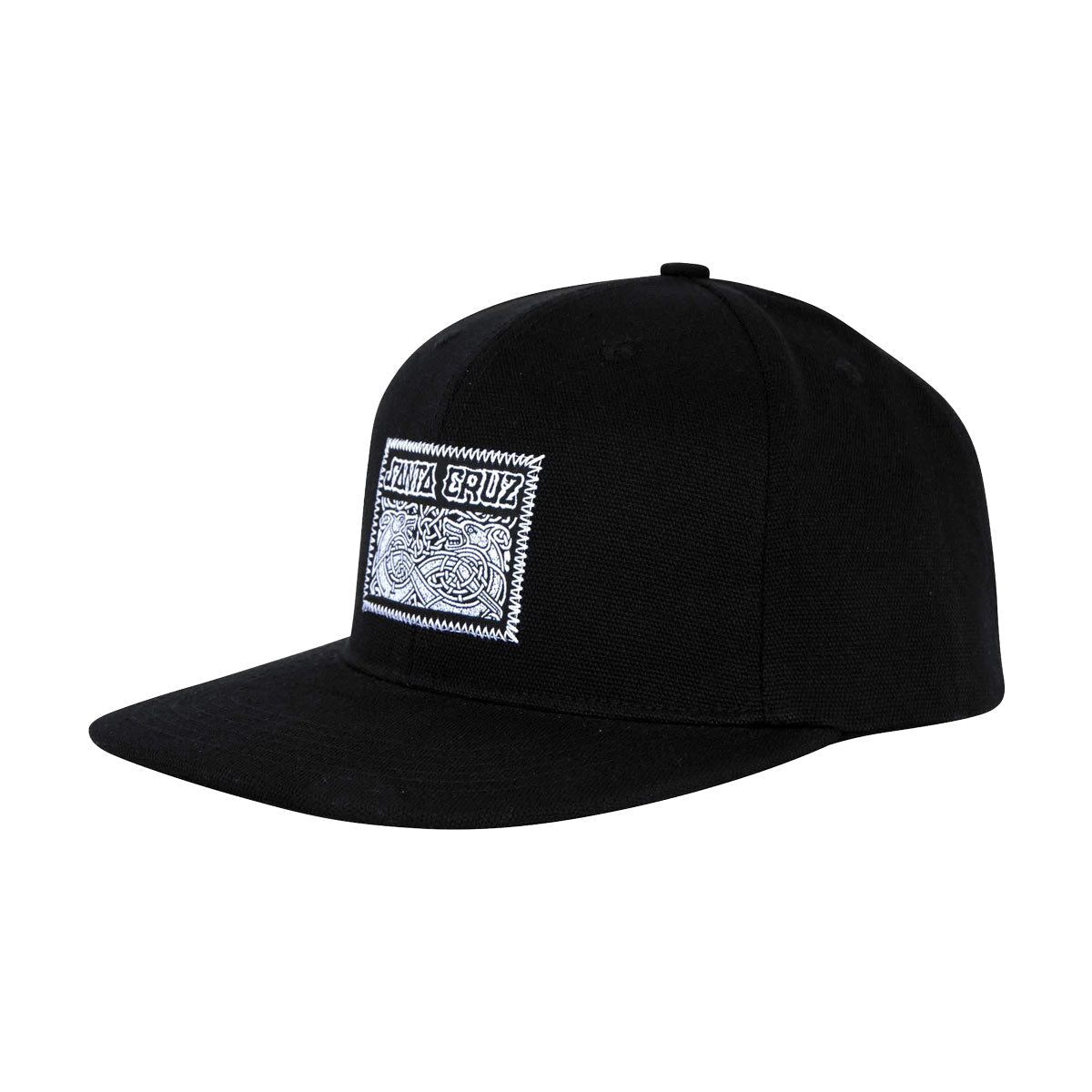 Santa Cruz Dressen Celtic Dogs Snapback Hat - Black image 1