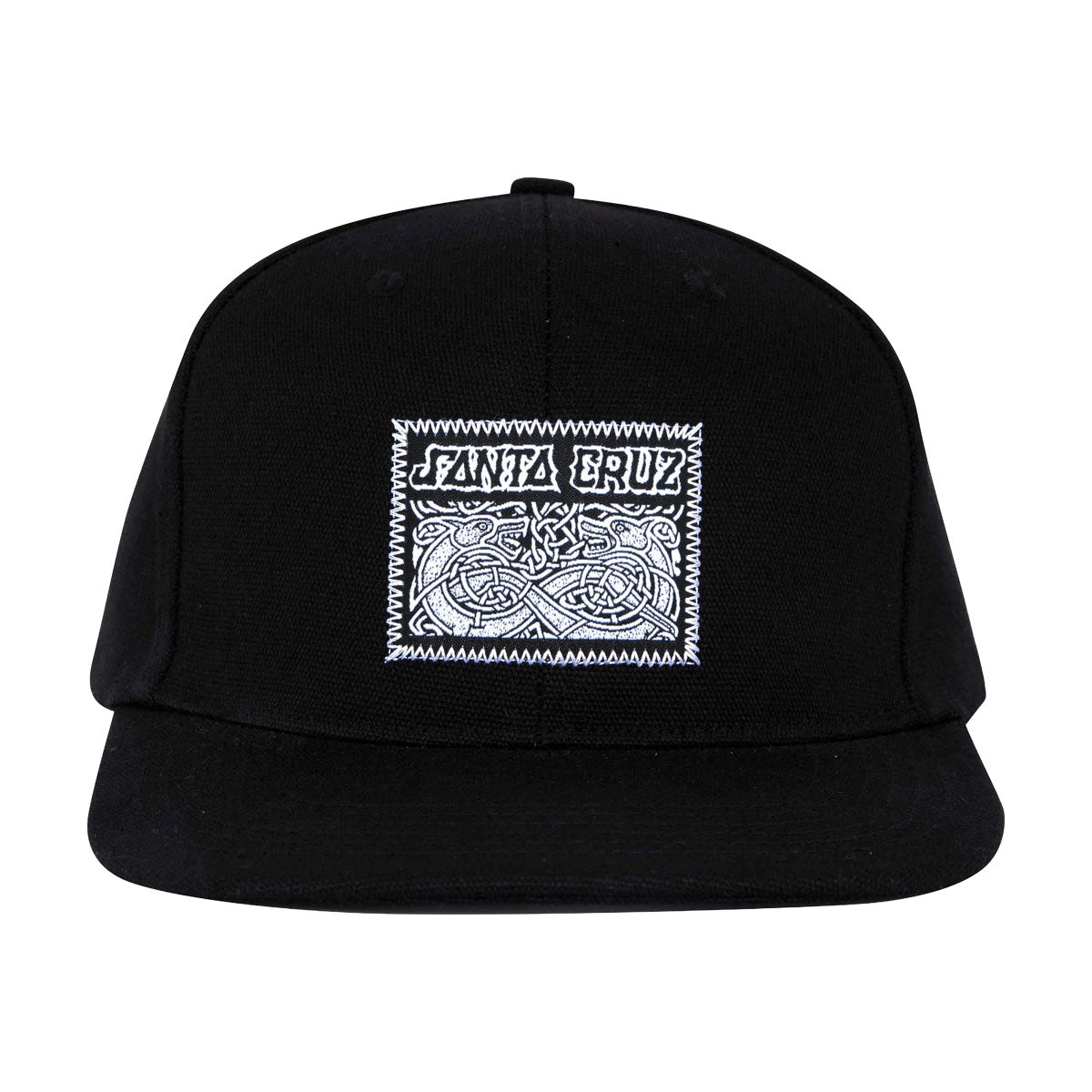 Santa Cruz Dressen Celtic Dogs Snapback Hat - Black image 3