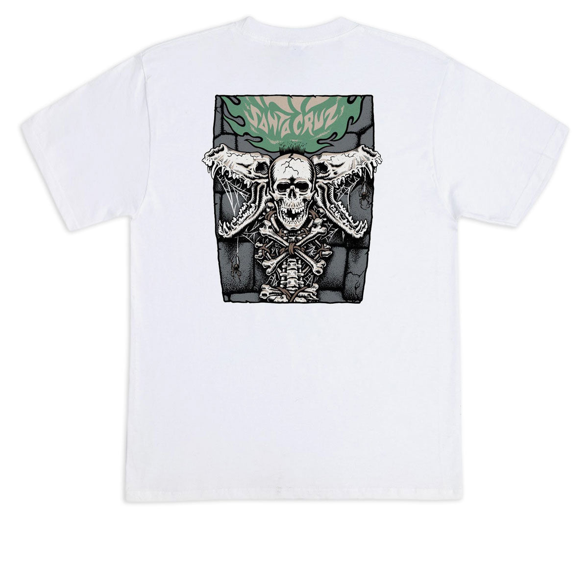 Santa Cruz Pace Torch Center T-Shirt - White image 1