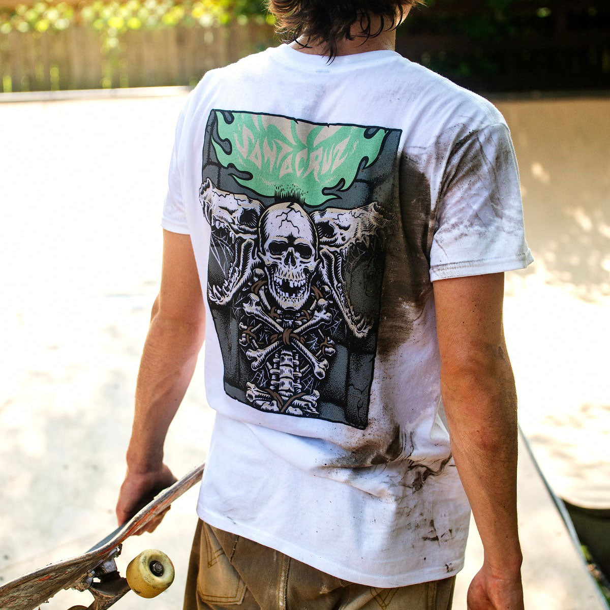 Santa Cruz Pace Torch Center T-Shirt - White image 3