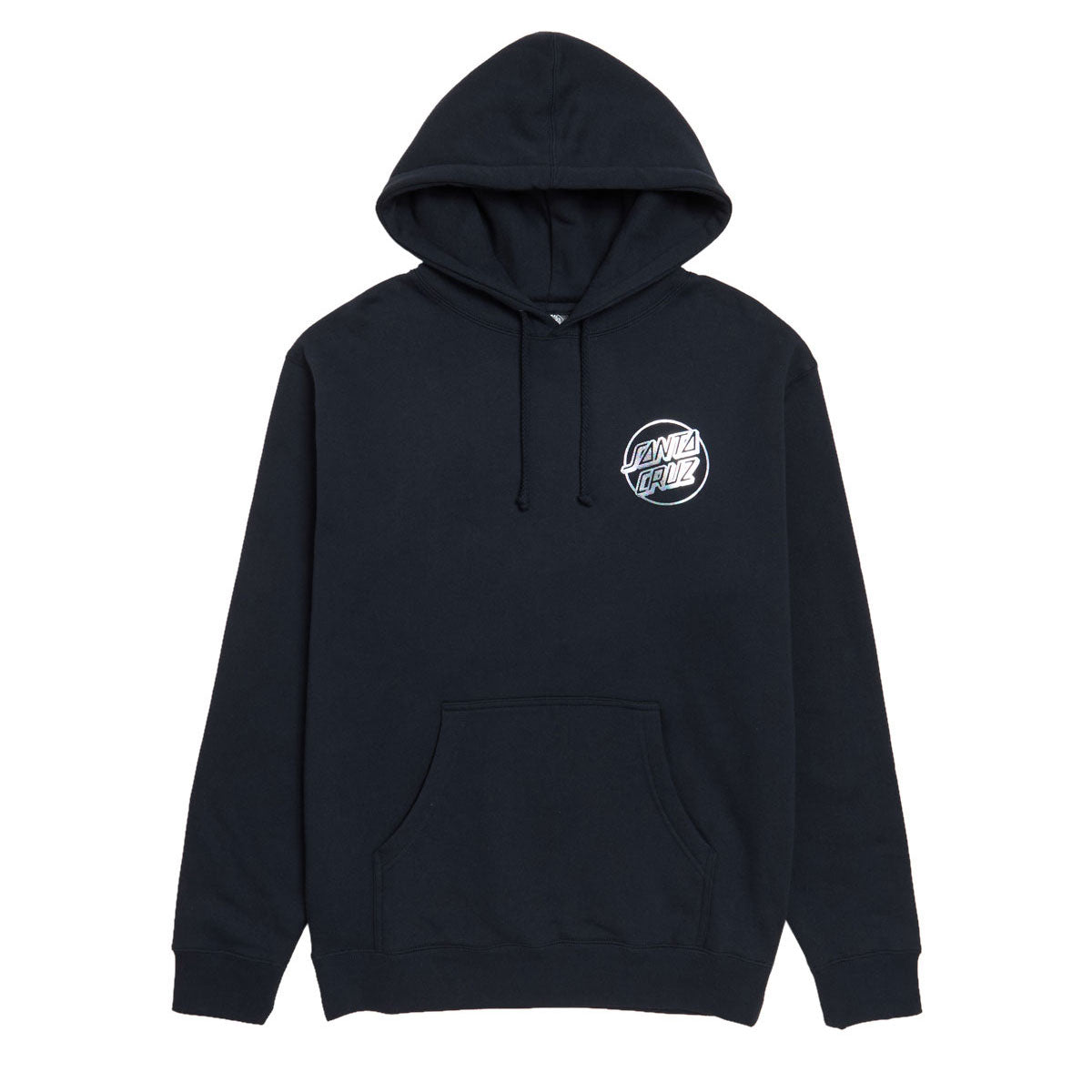 Santa Cruz Opus Dot Hoodie - Navy/Oil Slick Foil image 1