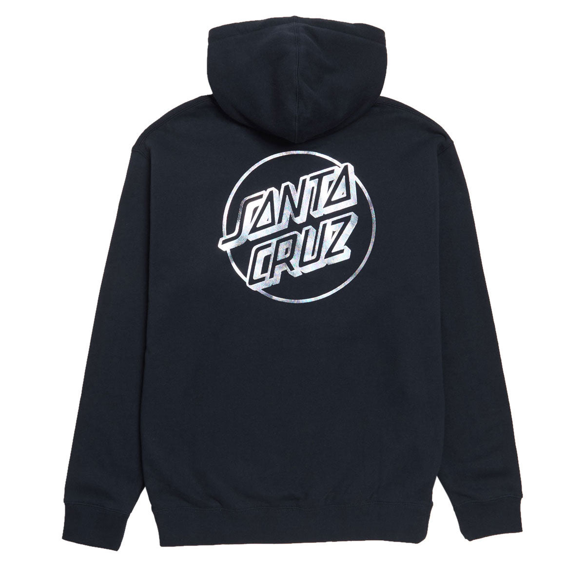 Santa Cruz Opus Dot Hoodie - Navy/Oil Slick Foil image 2