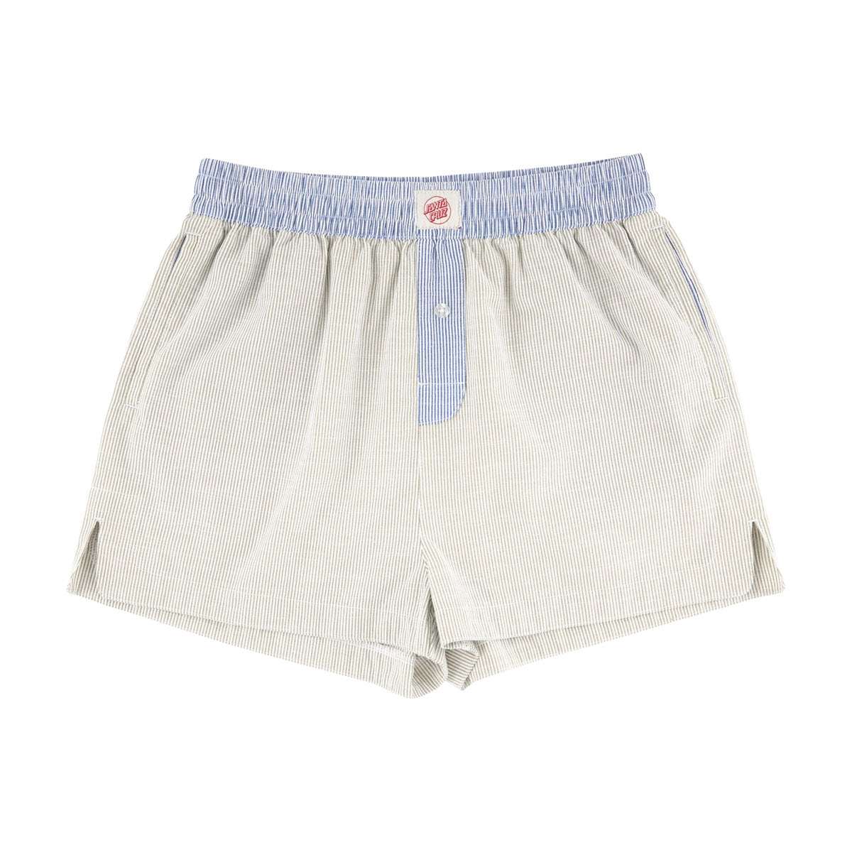 Santa Cruz Womens Opus Dot Lounge Shorts - Pine Stripe image 1