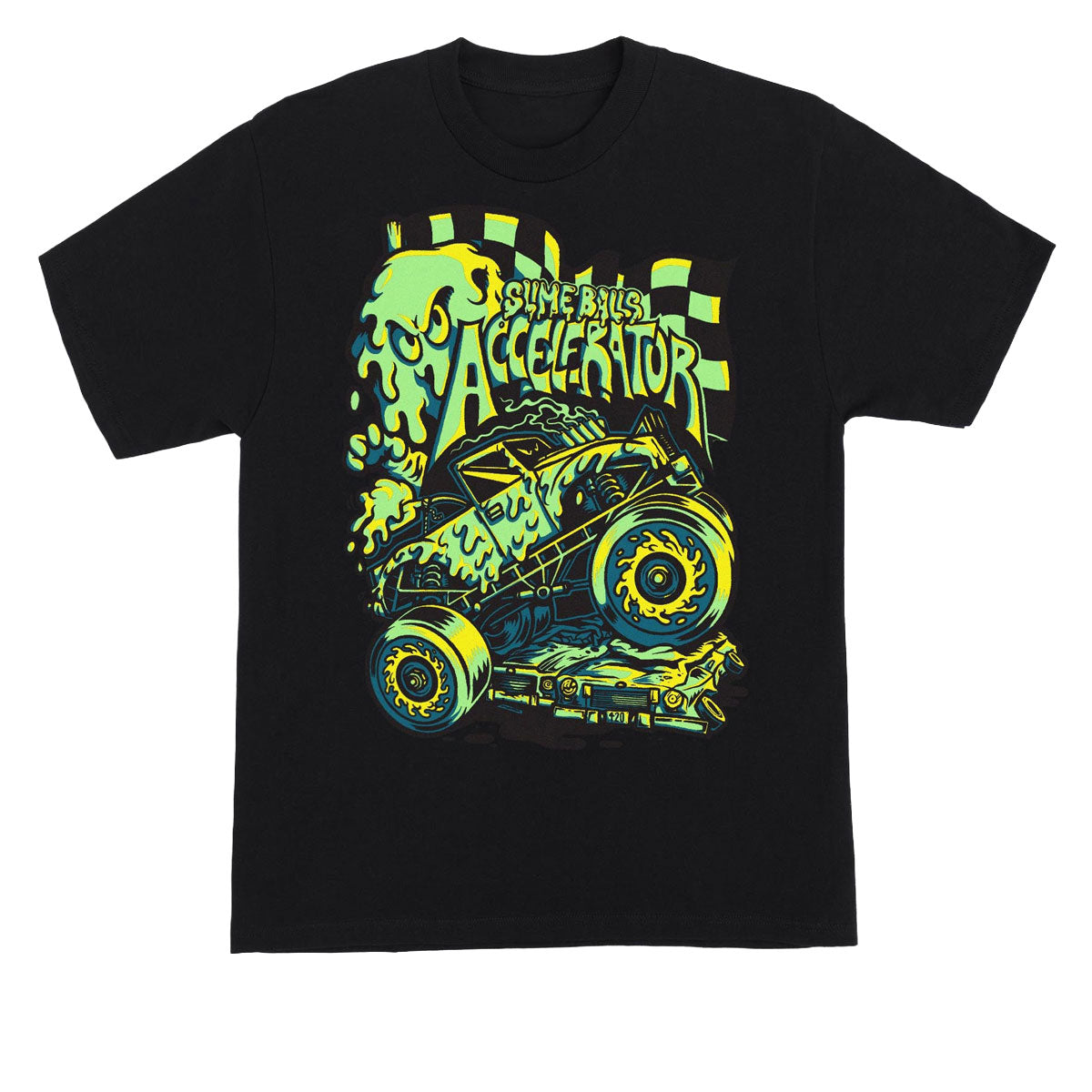 Slime Balls Accelerator T-Shirt - Black image 1