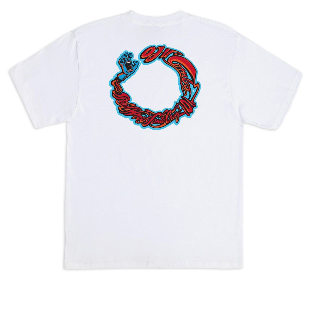 OJ Speed Wheels Screaming Hand T-Shirt - White image 1