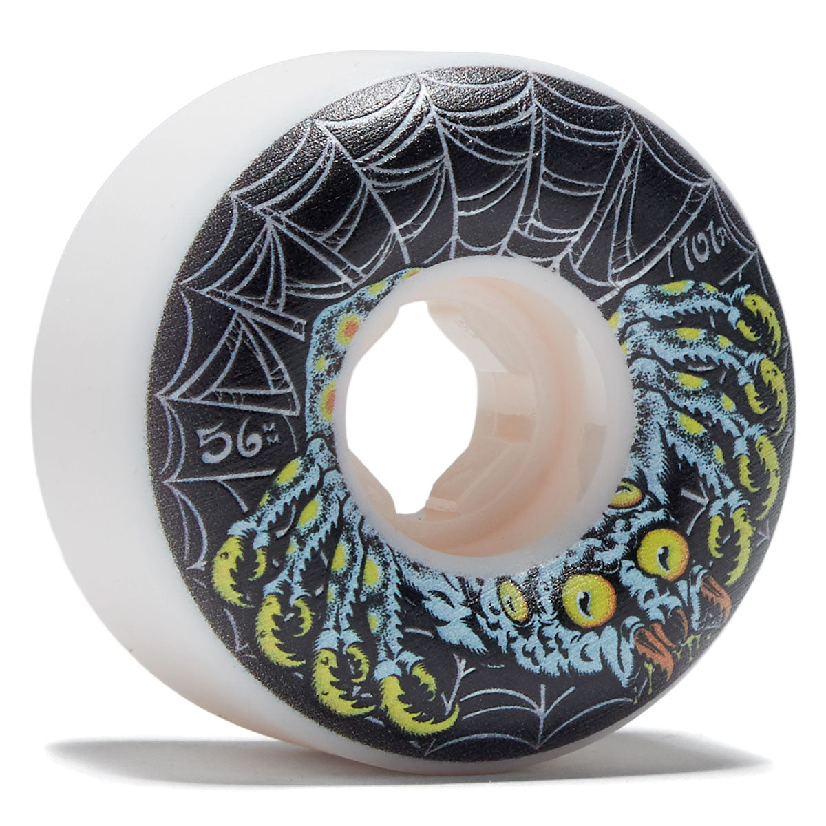 OJ Eric Dressen Spider Elite Chubbies 101a Skateboard Wheels - White - 56mm image 1
