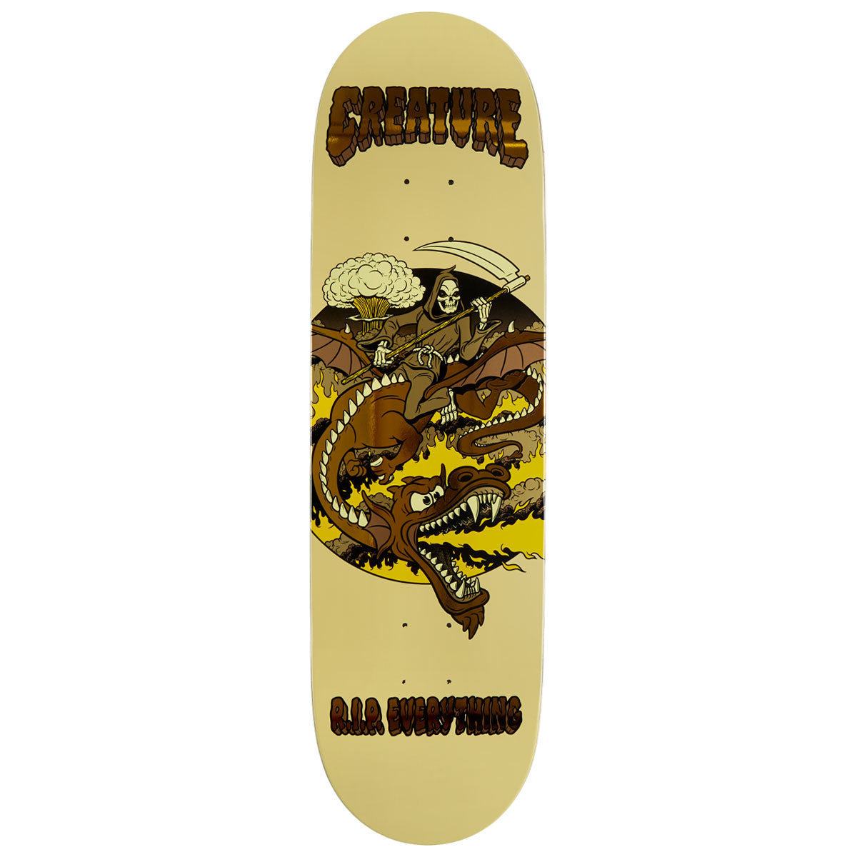 Creature RIP Everything LG 7 Ply Birch Skateboard Deck - 8.80