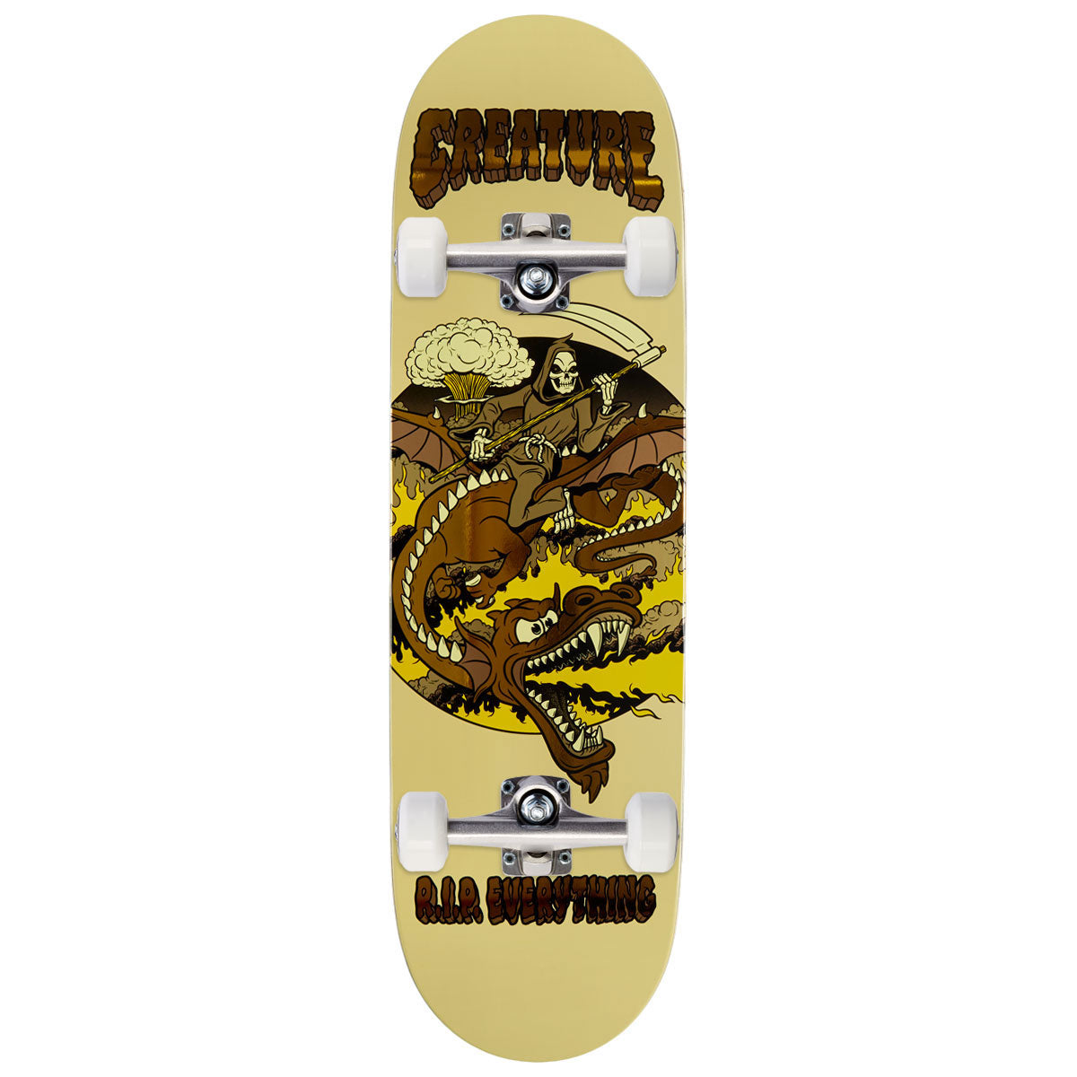 Creature RIP Everything LG 7 Ply Birch Skateboard Complete - 8.80