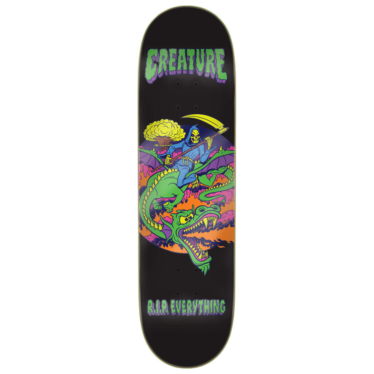 Creature RIP Everything SM 7 Ply Birch Skateboard Deck - 8.51